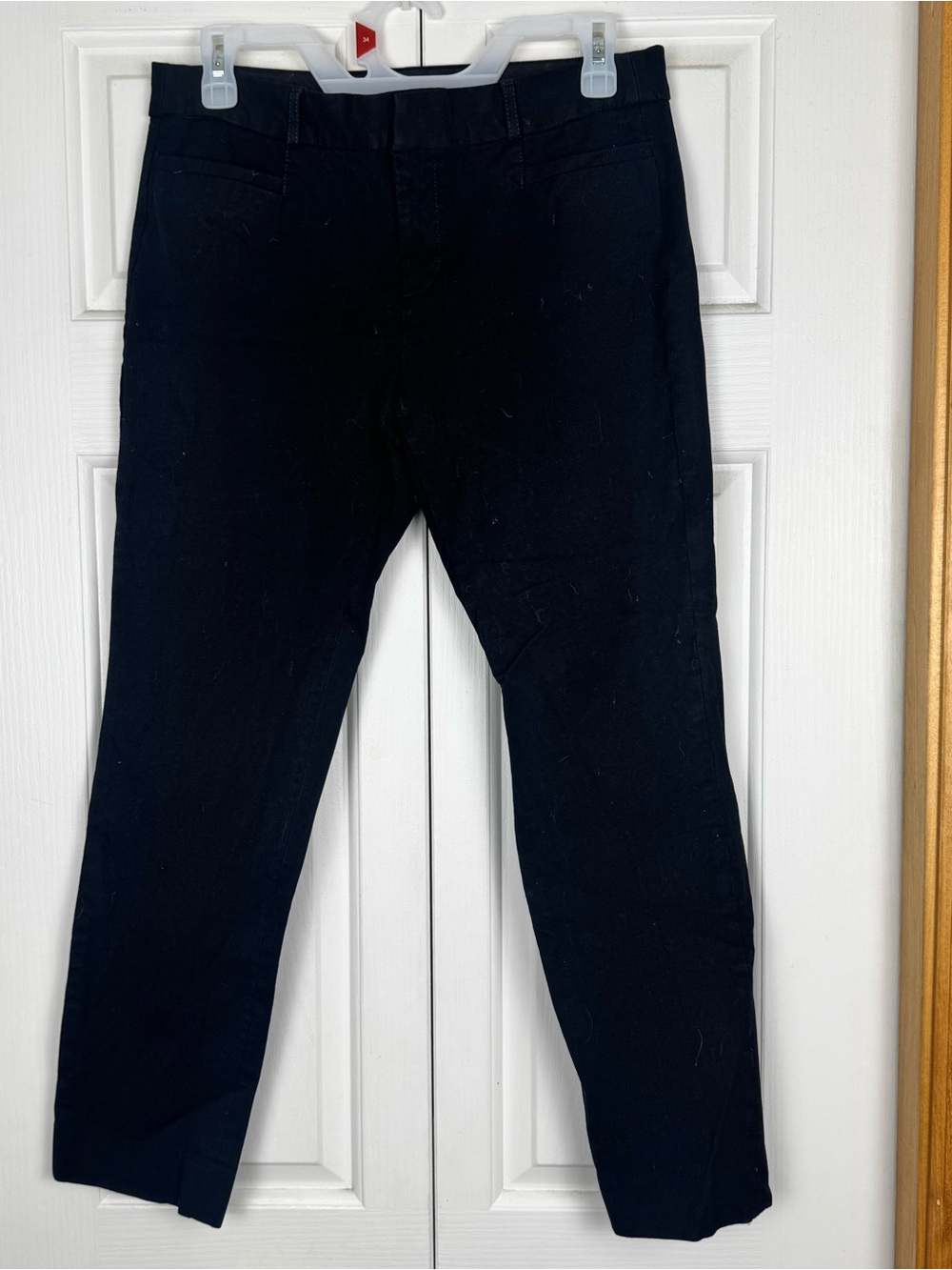 Banana Republic Straight Leg Pants in Black